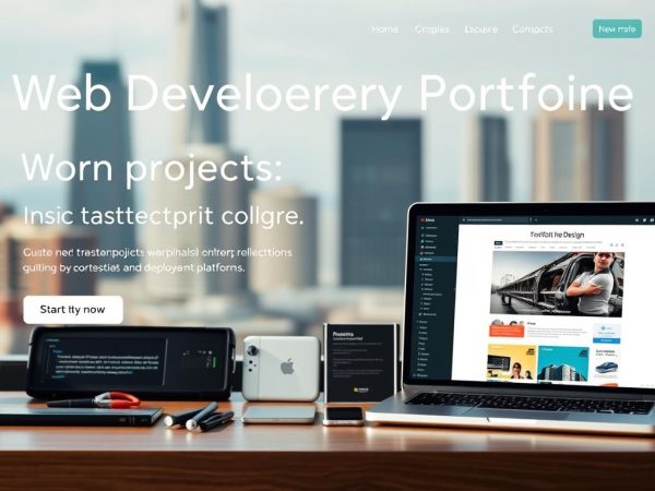 Developer Portfolio Website: Showcase Your Skills