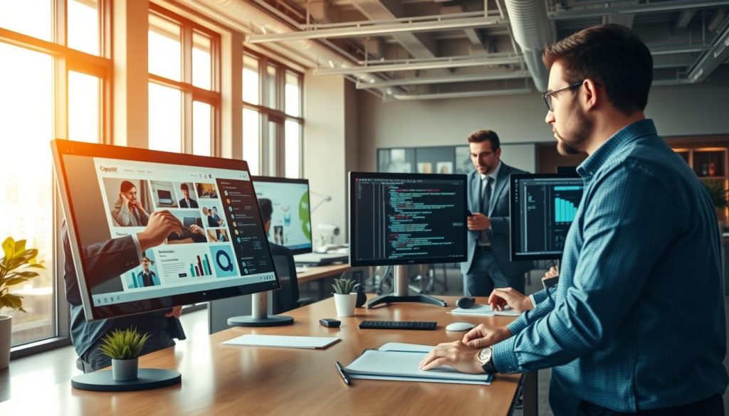 outsourced website development quality control