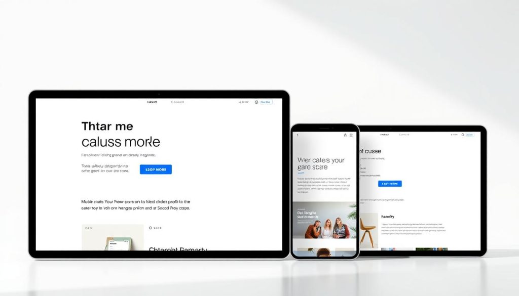 mobile-friendly website template